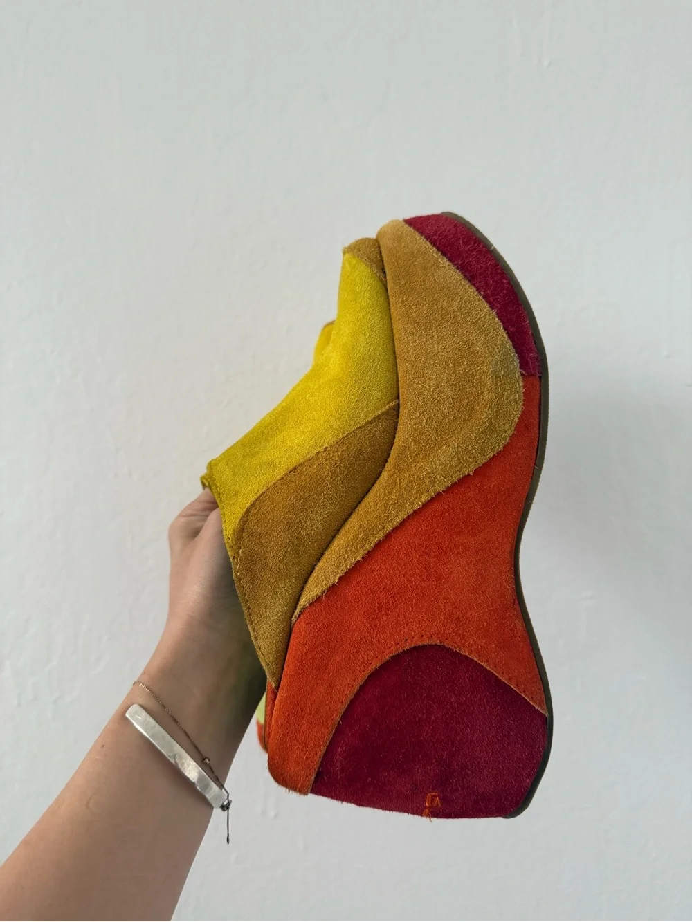 Vintage Y2K Fornarina Platform Mules - Picture 3 of 8